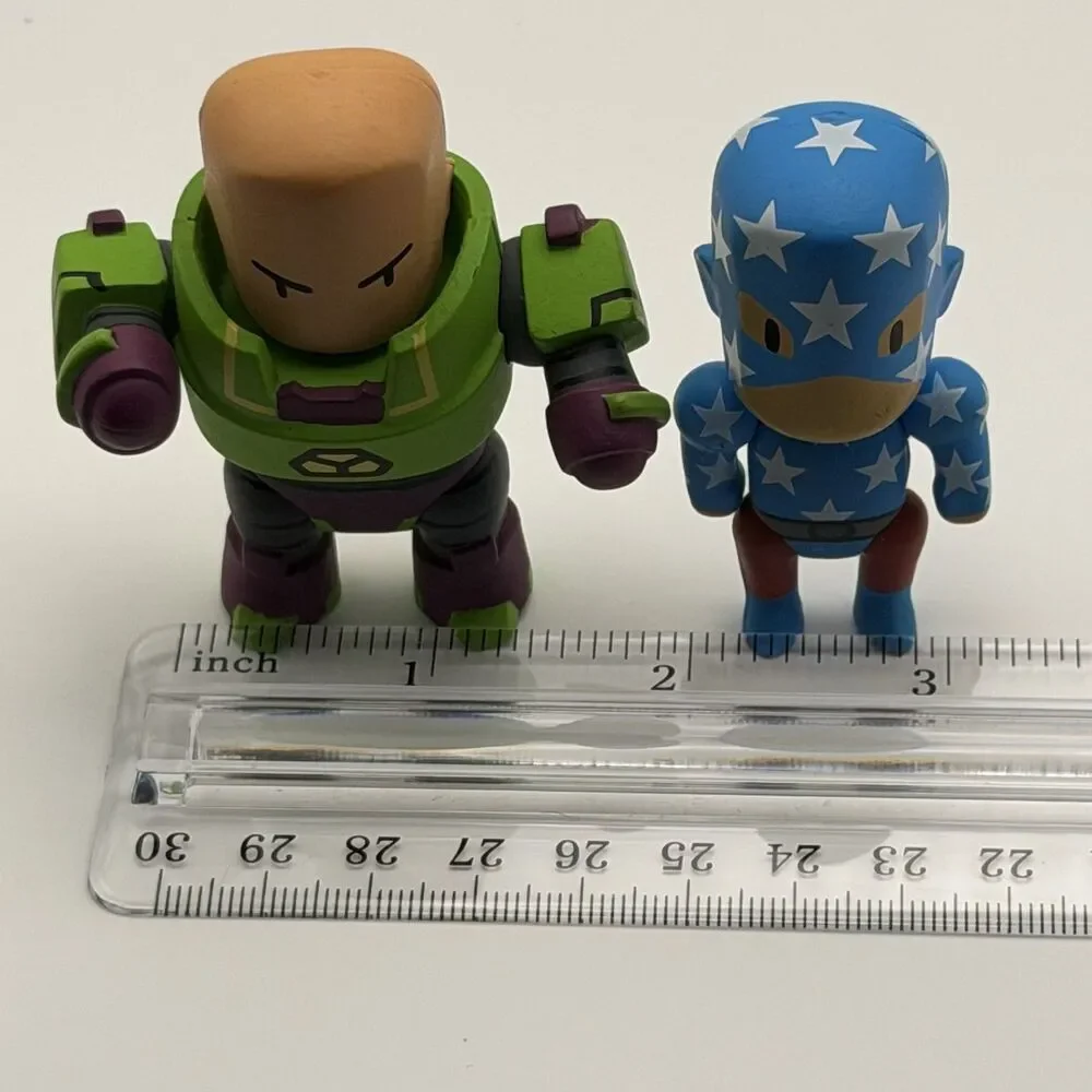 Scribblenauts Unmasked DC Comics Mini Figure Lot Lex Luthor & Uncle Sam 2